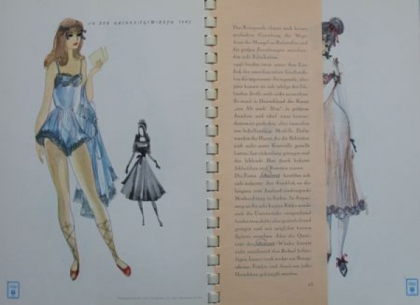 Christa "Aus einer uralten Truhe" Schiesser Trikotagenfabrik History 1952 (9913)