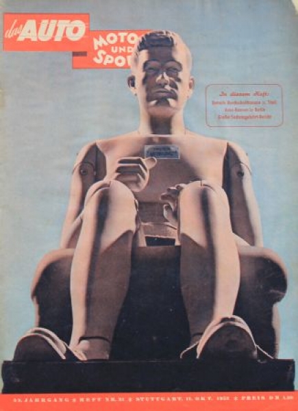 "Das Auto, Motor & Sport" Auto-Magazine 1952 (9970)