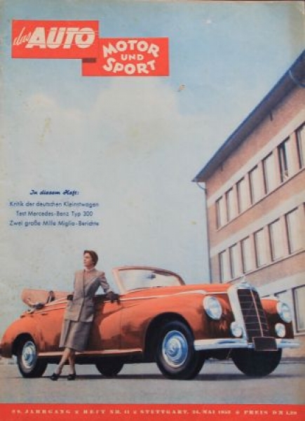 "Das Auto, Motor & Sport" Auto-Magazine 1952 (9968)