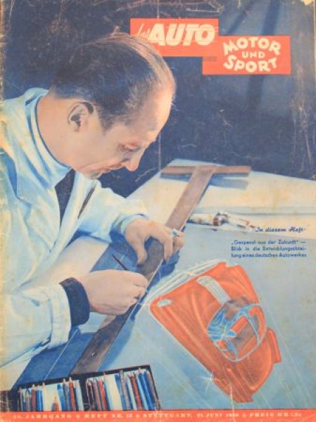 "Das Auto, Motor & Sport" Auto-Magazine 1952 (9967)