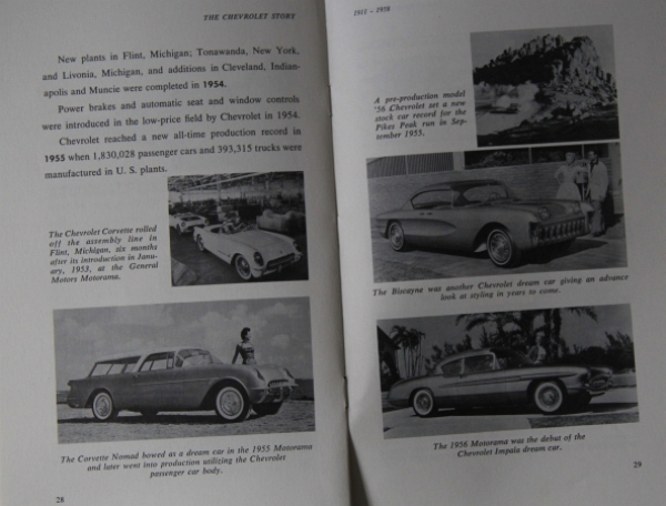 "The Chevrolet Story 1911-1958" Chevrolet-History 1958 (8979)
