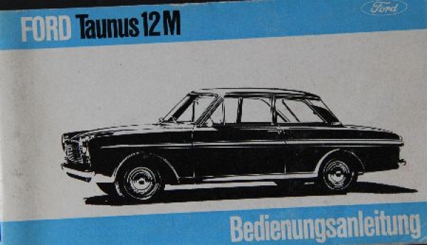 Ford Taunus 12 M 1962 Ownermanual (8984)