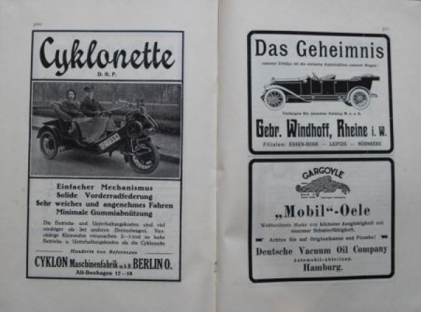 Vogel "Der Motorwagen und seine Behandlung" Vehicletechnic 1912 (8858)
