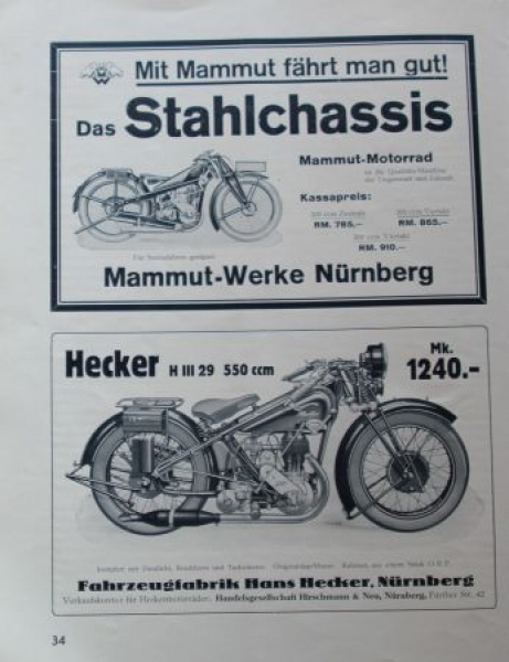 ADAC "25 Jahre Gau Xa Nordbayern" Aniversary-Edition 1929 (8872)