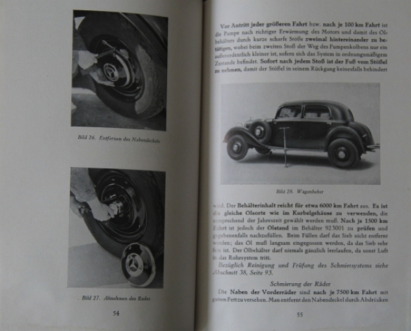 Mercedes-Benz 260 D 1936 Ownermanual (9003)