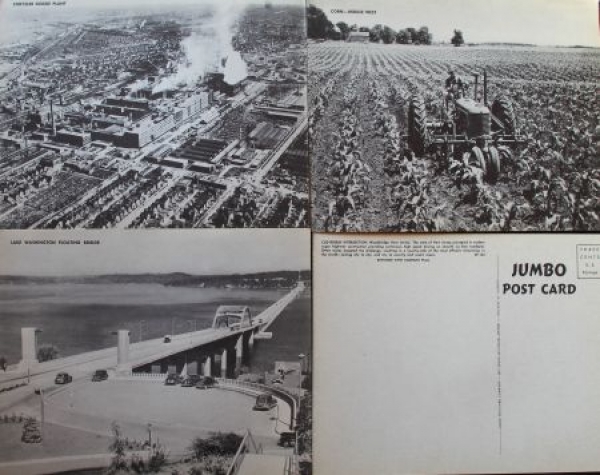 Ford Pictureset 1940 USA Souvenir with 50 postcards (7014)