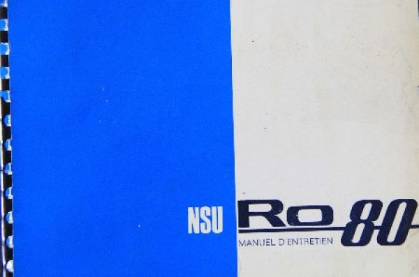 NSU RO 80 Ownermanual 1967 (9016)