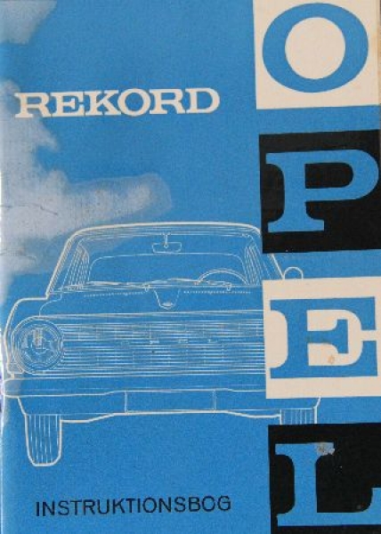 Opel Rekord 1964 Ownermanual (9019)