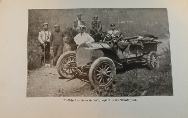 Koeppen "Im Auto um die Welt" Race New York-Paris 1909 Motorrace-History (9136)