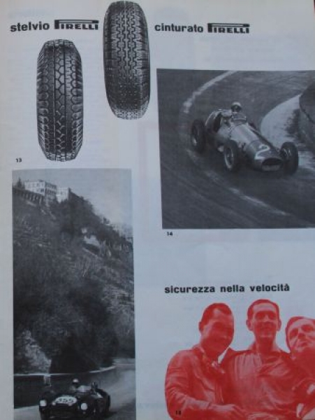 Pirelli "Vince 1954" 1954 Tires-Motorracing-Brochure (0511)