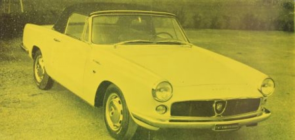 Abarth 2200 Cabriolet - Coupe Modellprogramm 1968 Automobilprospekt (0508)