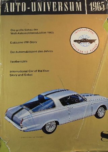 "Auto Universum" Automobil-Yearbook 1965 (9155)