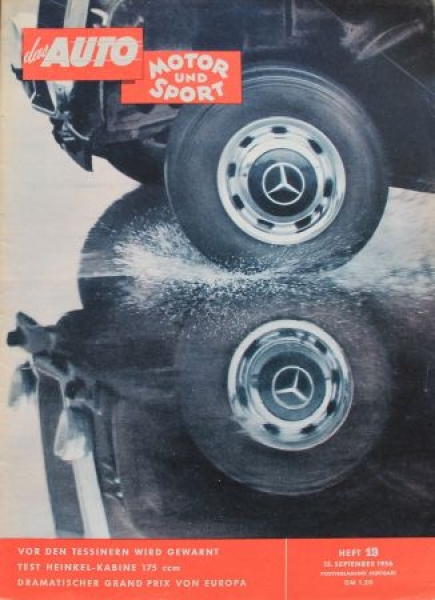 "Das Auto, Motor & Sport" Auto-Magazine 1956 (0533)