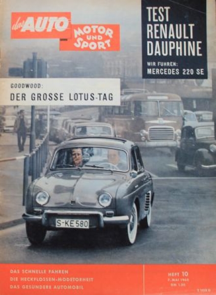 "Das Auto, Motor & Sport" Auto-Magazine 1960 (0653)