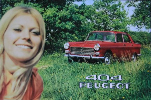 Peugeot 404 Modelprogram 1970 Carbrochure (0524)