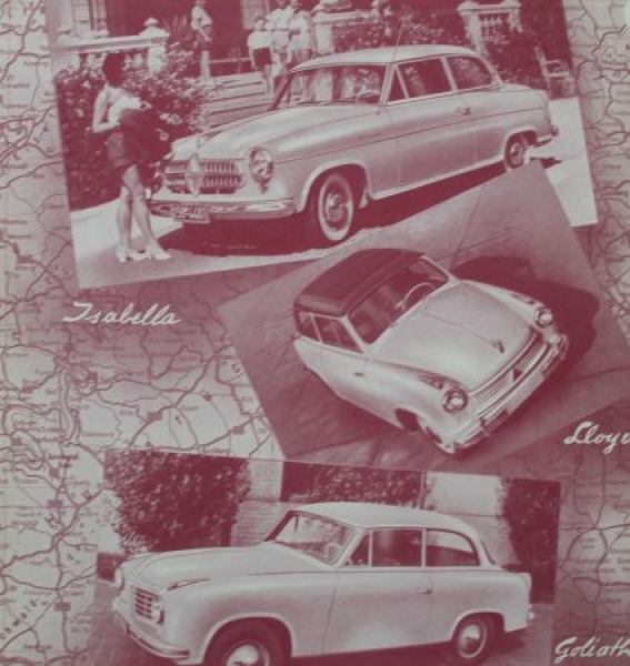 Borgward "Wenn schon - dann Autos - Ein Name wird zum Begriff" Biographie 1955 (8902)