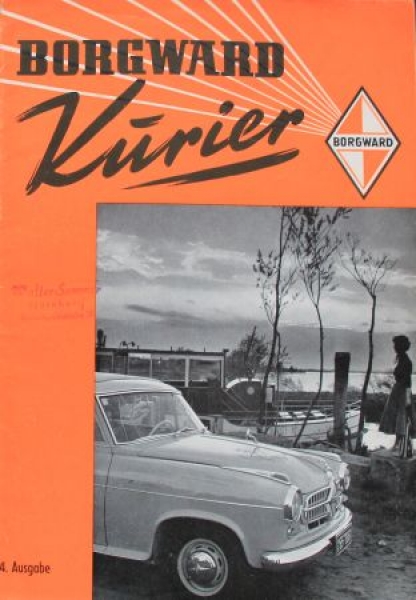 "Borgward Kurier" Factorymagazine 1956 (3136)