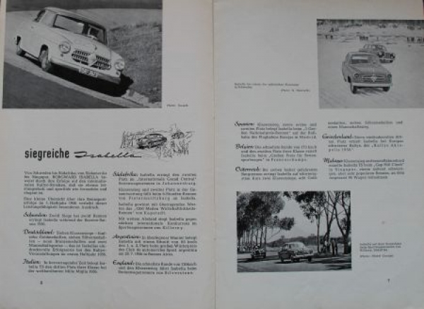 "Borgward Kurier" Factorymagazine 1956 (3136)