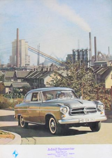 "Borgward Kurier" Factory-Magazine 1961 (9421)