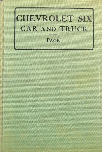 Page "Chevrolet  Six Cars and Trucks" 1932 Reparaturhandbuch (9360)