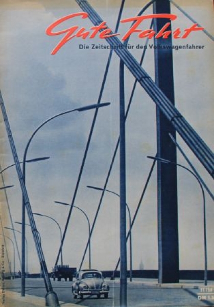 "Gute Fahrt" Volkswagen Zeitschrift 1959 (3163)