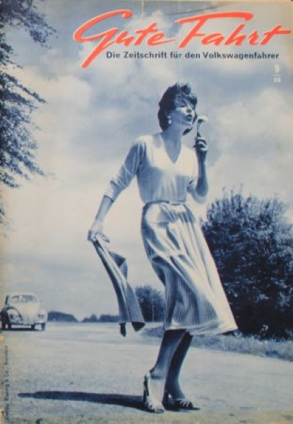 "Gute Fahrt" Volkswagen Zeitschrift 1958 (3171)