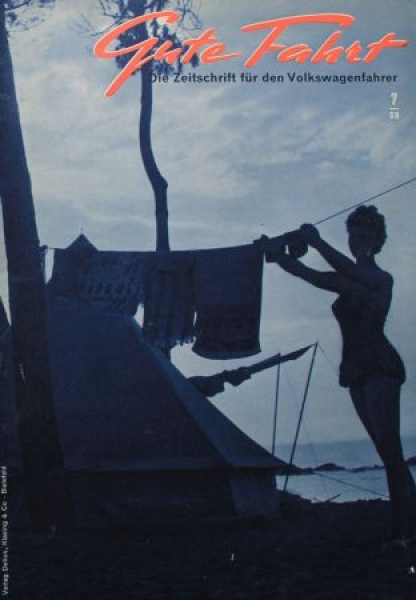 "Gute Fahrt" Volkswagen Magazine 1958 (3179)