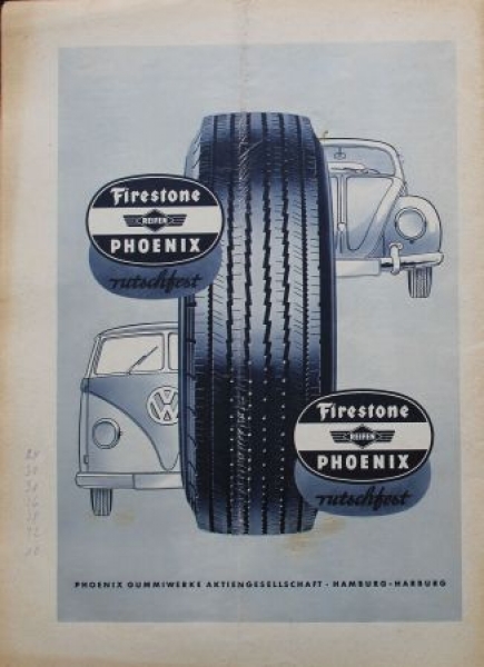"Gute Fahrt" Volkswagen Zeitschrift 1957 (3203)
