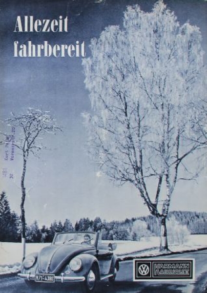 "Gute Fahrt" Volkswagen Zeitschrift 1955 (3244)