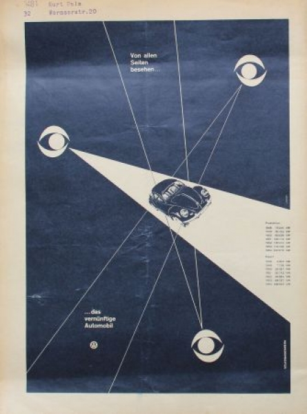 "Gute Fahrt" Volkswagen Zeitschrift 1955 (3250)