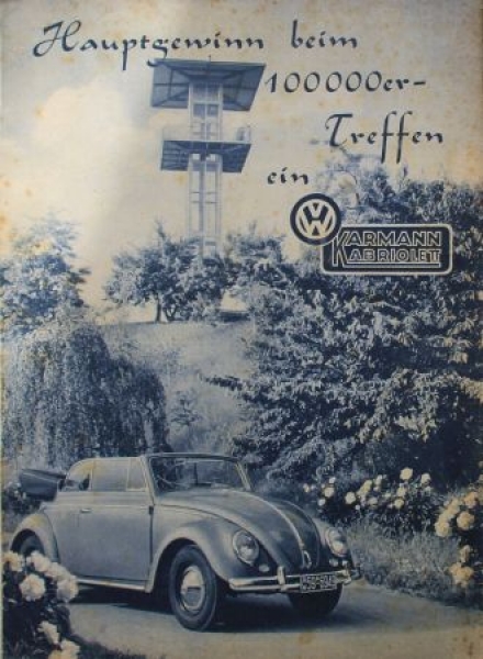"Gute Fahrt" Volkswagen Magazine 1954 (8421)