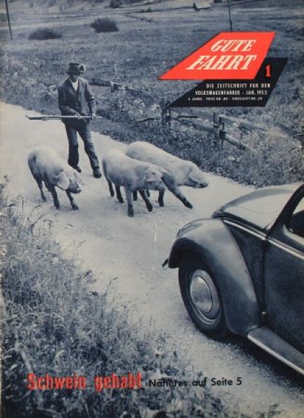 "Gute Fahrt" Volkswagen Magazine 1953 (3282)