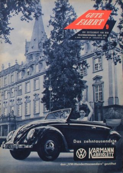 "Gute Fahrt" Volkswagen Magazine 1952 (3289)