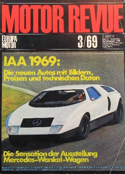 "Motor Revue" Motor-Magazine 1969 (9405)