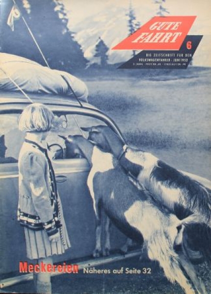 "Gute Fahrt" Volkswagen Magazine 1952 (8413)