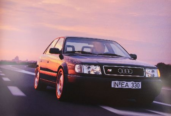 Audi S4 Modelprogram 1995 Carbrochure-Map (9452)