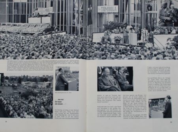 "Volkswagen Informationen" 1954 VW-Magazine (2176)