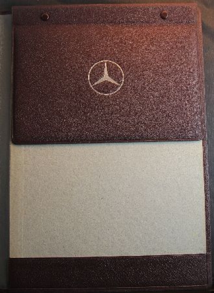 Mercedes-Benz Arbeitsmappe 1955 Werkstatt (9499)