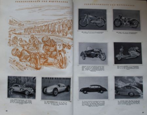Vortella Margerine "Auto und Flugzeuge" Traffic-Scrapbook 1951 (0883)