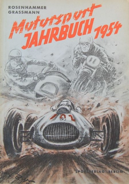 Rosenhammer "Motorsport Jahrbuch" 1954 Motorracing-Season (9585)