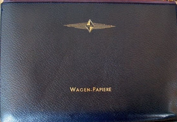 Borgward Case for Vehiclepapers 1955 Syntheticleather (9693)
