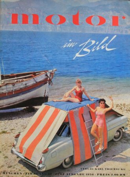 "Motor im Bild" Automobile-Magazine 1956 (1050)