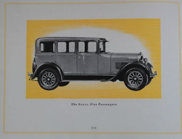 Dodge Four Modelprogram 1927 Carbrochure (0994)
