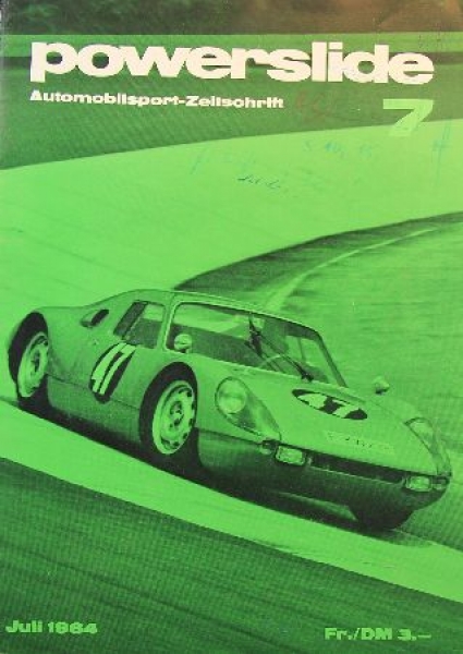 "Powerslide" Motorracing-Magazine 1964 (9738)