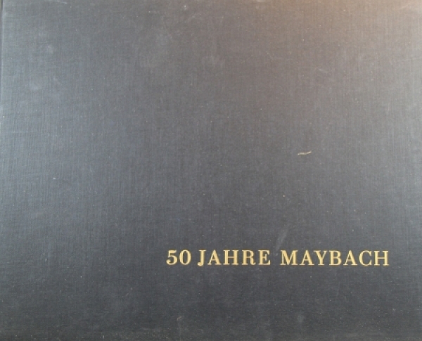 Maybach "50 Jahre Maybach 1909-1959" Vehicle-History 1959 (9762)