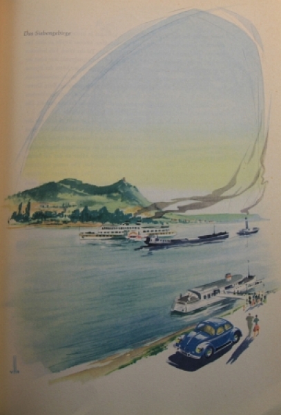 Dramsch "Die kleine Reise" Volkswagen-Traveljournal 1953 (9776)