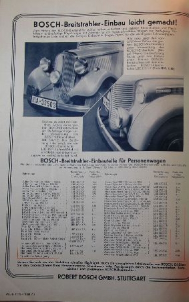 Motorvehicle Accessoire-Catalog Winter 1936 Car-Accesoire-Brochure (9826)