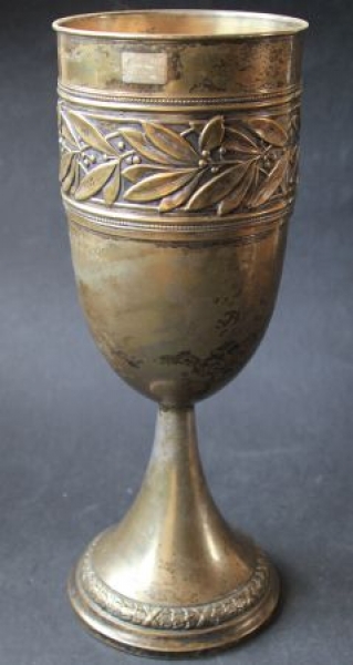 Motorbike-Racingsport 1930 Winner Cup "Rund um Wien" silvered brass (3312)