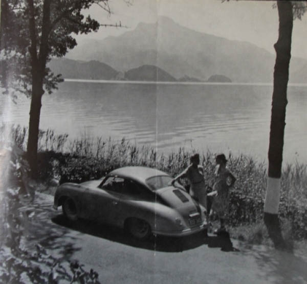 Porsche 356 A Modelprogram 1954 Carbrochure (9879)