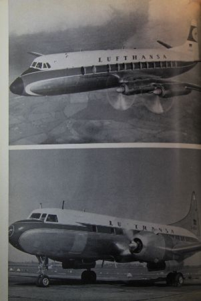 Berger "Mit dem Kranich am Leitwerk" Lufthansa Aeroplane-History 1960 (9885)